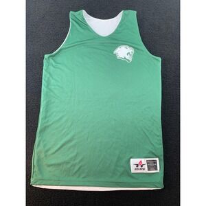 Alleson Athletic Youth Reversible Basketball Jersey Green White Panther Size L